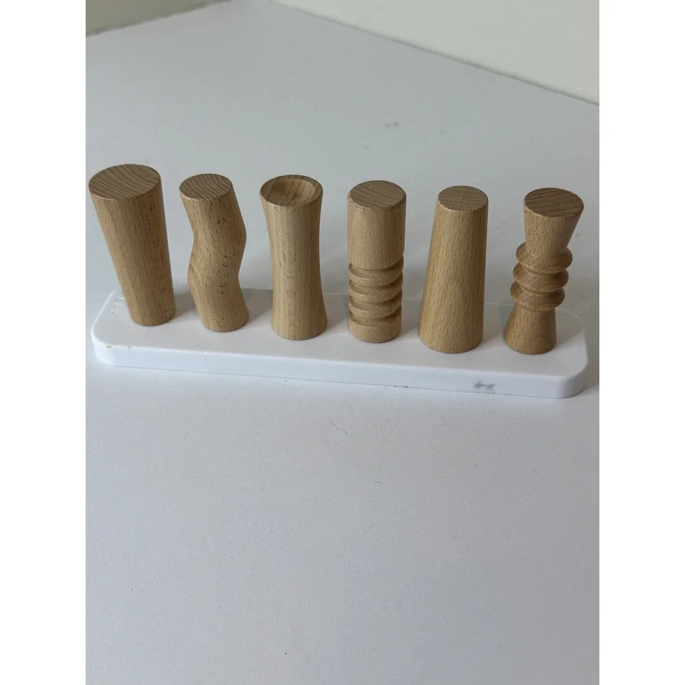 Lovevery Wooden Emotion Peg Dolls Set Montessori Kids Educational Toy Faces Emot